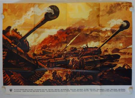 Battle of the Bulge original release german double-panel movie poster